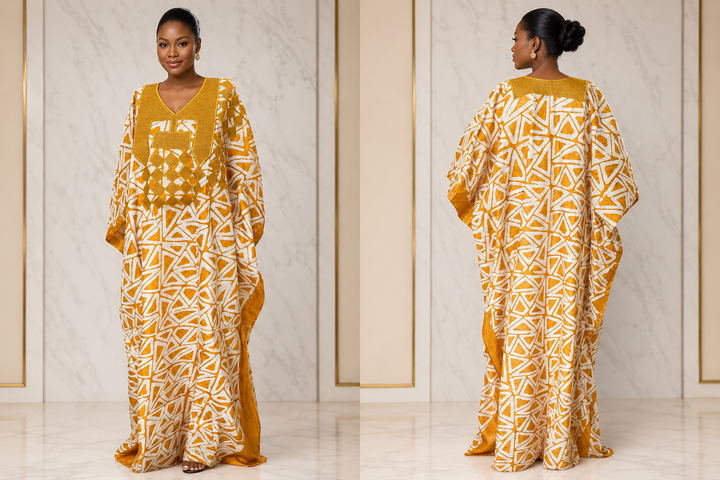Adire kaftan