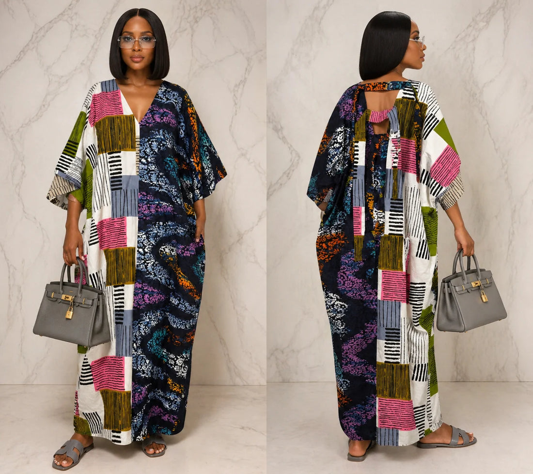Long Ankara Boubou