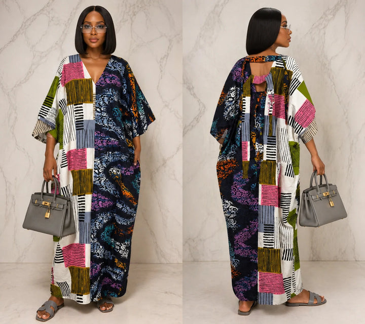 Long Ankara Boubou