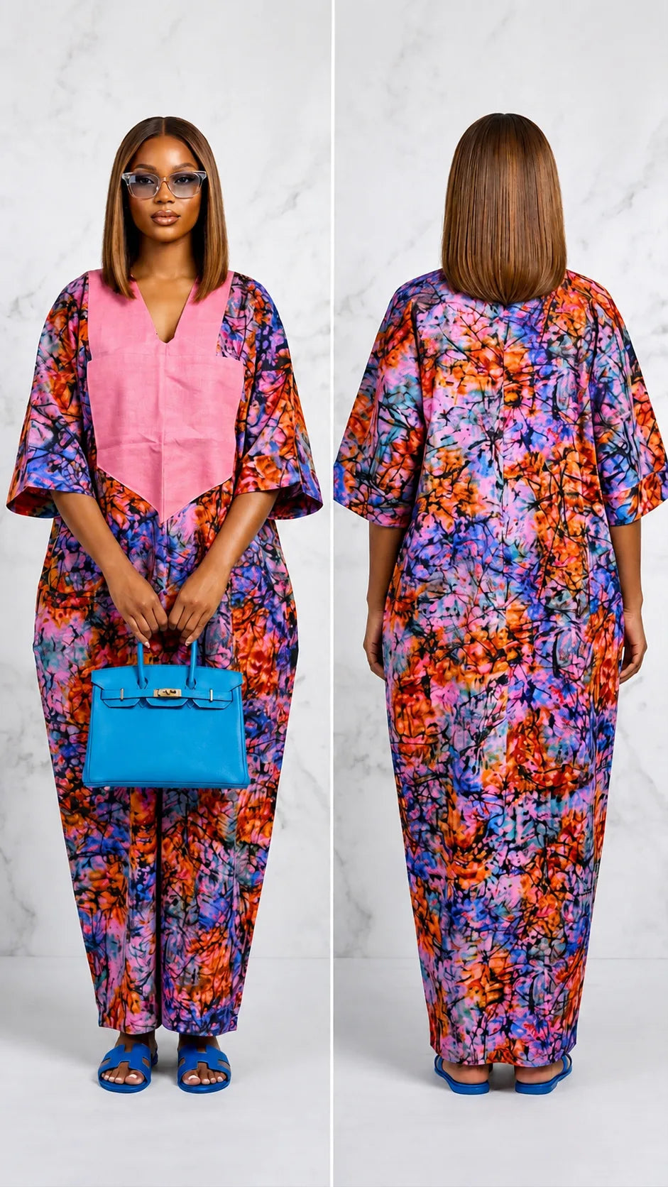 Long Ankara Boubou