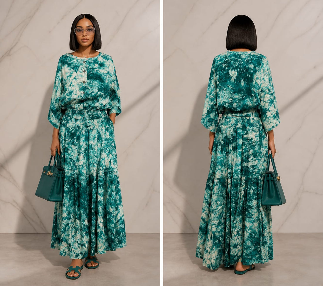Adire skirt L