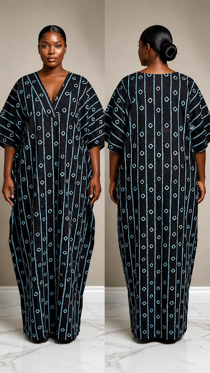 Long Ankara Boubou
