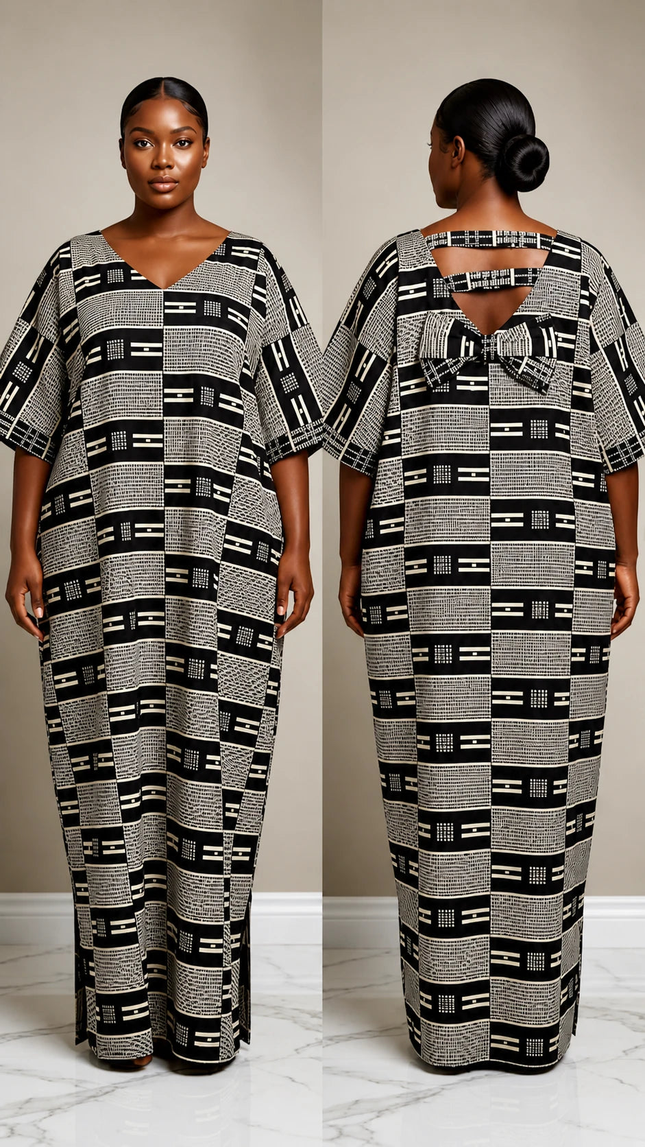 Long Ankara Boubou