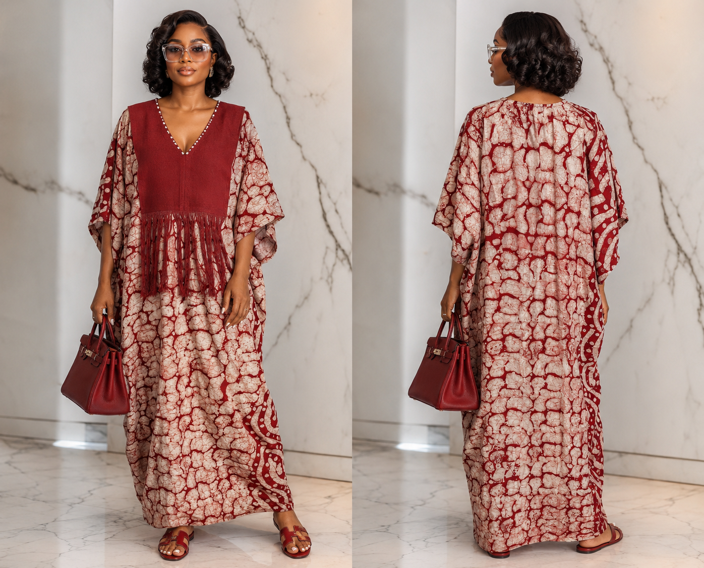 Long Adire Boubou