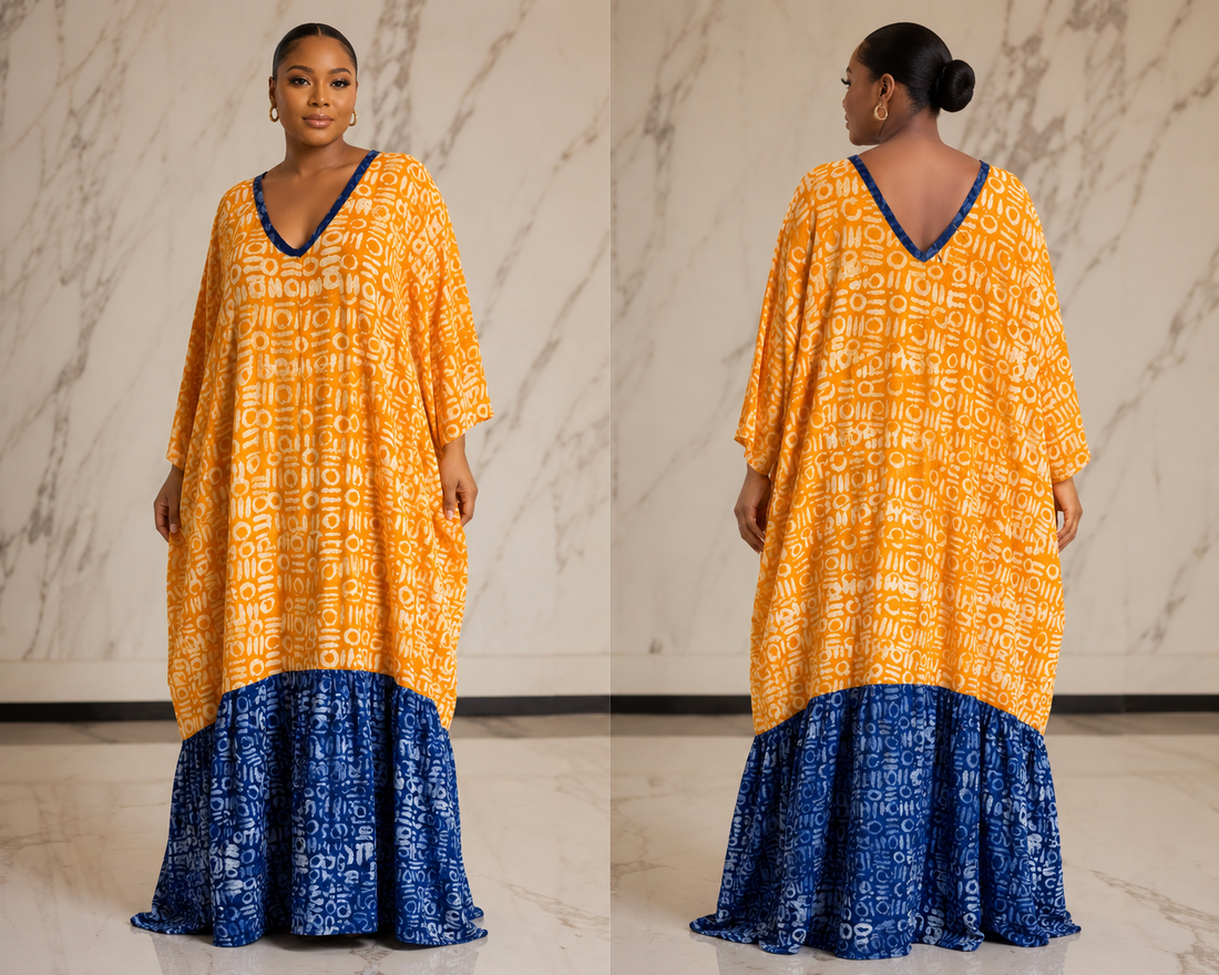 Adire Kaftan
