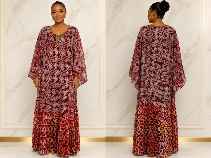 Adire Dress